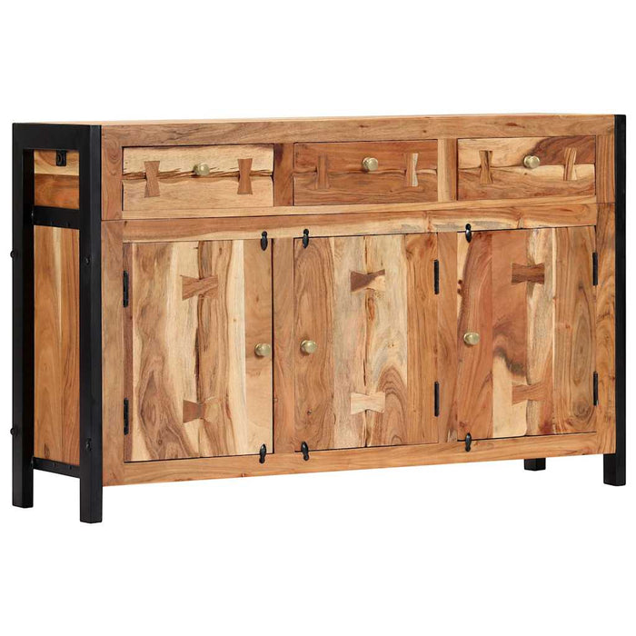 Dulap, 120 x 35 x 75 cm, lemn masiv de acacia WALTI