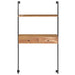 Birou de perete, 90 x 40 x 170 cm, lemn masiv de acacia - WALTI WALTI