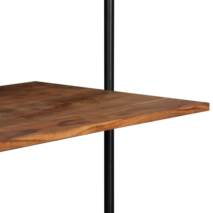 Birou de perete, 90 x 40 x 170 cm, lemn masiv de acacia - WALTI WALTI