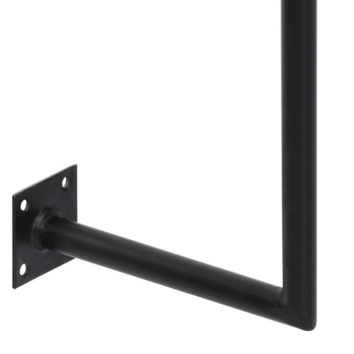 Birou de perete, 90 x 40 x 170 cm, lemn masiv de acacia - WALTI WALTI