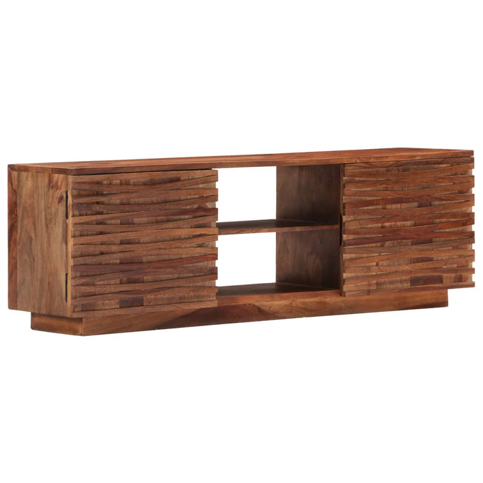 Comodă TV, 120 x 30 x 40 cm, lemn masiv de acacia WALTI