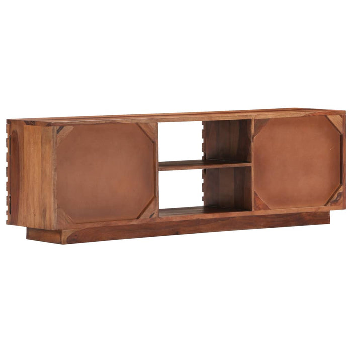 Comodă TV, 120 x 30 x 40 cm, lemn masiv de acacia WALTI