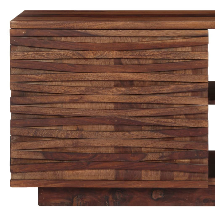 Comodă TV, 120 x 30 x 40 cm, lemn masiv de acacia WALTI