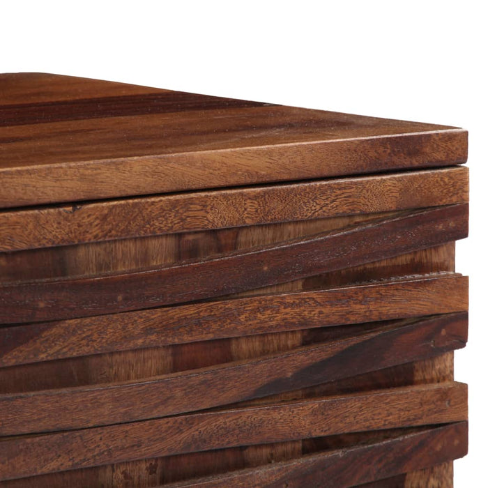 Comodă TV, 120 x 30 x 40 cm, lemn masiv de acacia WALTI
