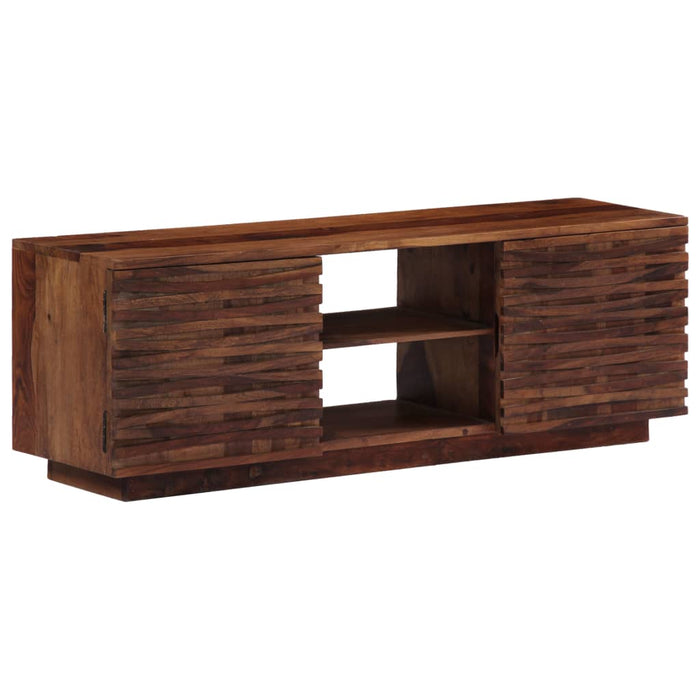 Comodă TV, 120 x 30 x 40 cm, lemn masiv de acacia WALTI