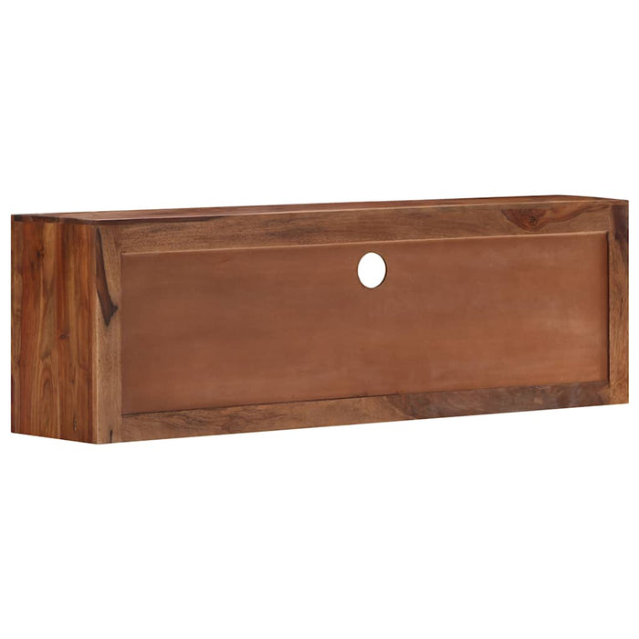 Comodă TV, 120x30x40 cm, lemn masiv de acacia WALTI