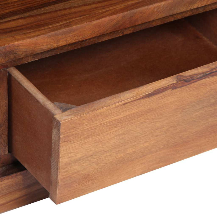 Comodă TV, 120x30x40 cm, lemn masiv de acacia WALTI