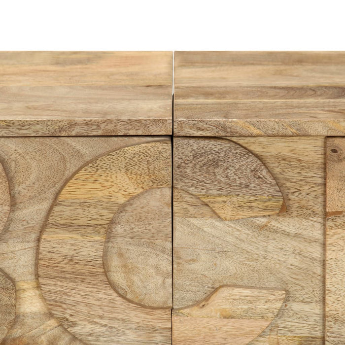 Comodă alfabet cu 6 sertare, 120x35x79 cm, lemn masiv de mango WALTI