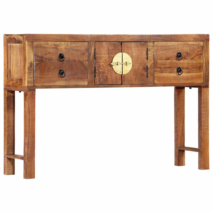 Masă consolă, 120 x 30 x 80 cm, lemn masiv de acacia WALTI