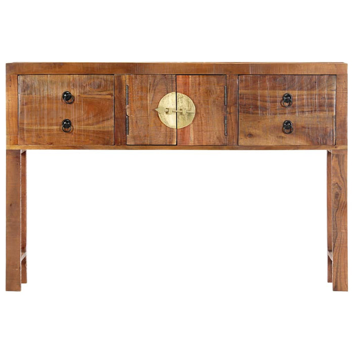Masă consolă, 120 x 30 x 80 cm, lemn masiv de acacia WALTI