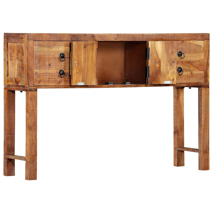 Masă consolă, 120 x 30 x 80 cm, lemn masiv de acacia WALTI