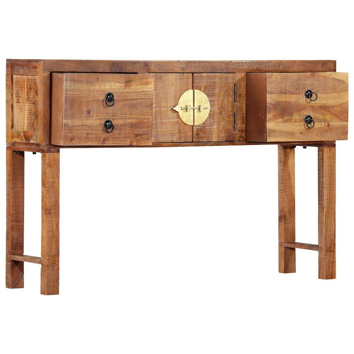 Masă consolă, 120 x 30 x 80 cm, lemn masiv de acacia WALTI