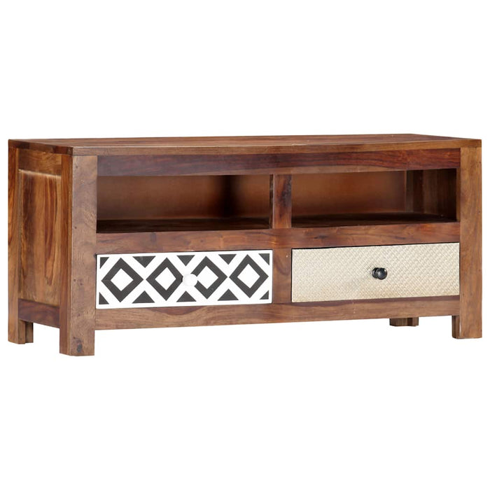 Comodă TV, 90 x 30 x 40 cm, lemn masiv de acacia WALTI
