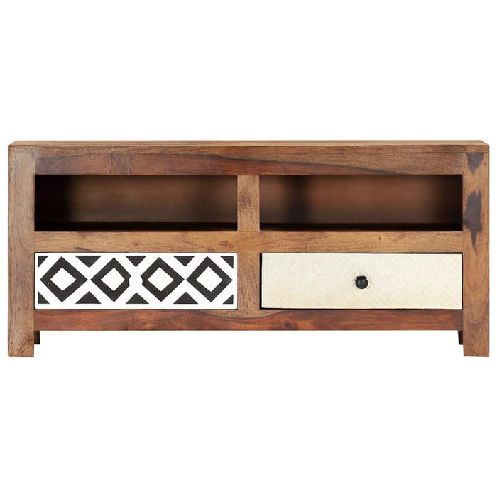 Comodă TV, 90 x 30 x 40 cm, lemn masiv de acacia WALTI