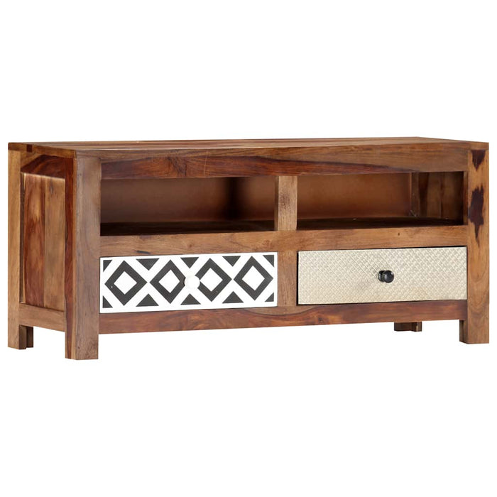 Comodă TV, 90 x 30 x 40 cm, lemn masiv de acacia WALTI