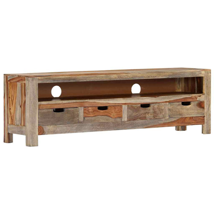 Comodă TV, 130 x 30 x 40 cm, lemn masiv de acacia WALTI