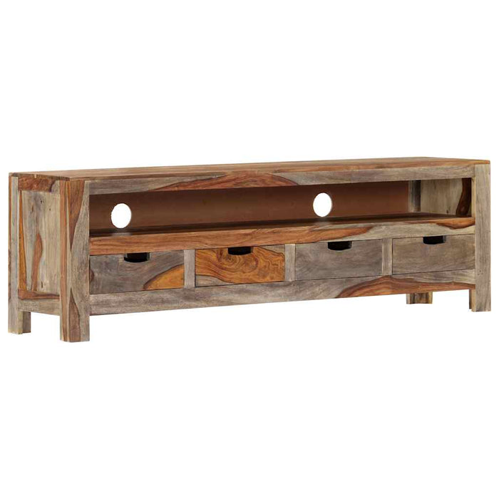 Comodă TV, 130 x 30 x 40 cm, lemn masiv de acacia WALTI