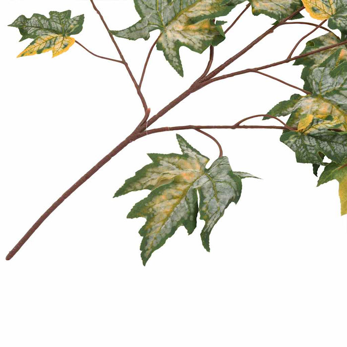 Frunze artificiale de arțar, 10 buc., verde, 75 cm WALTI