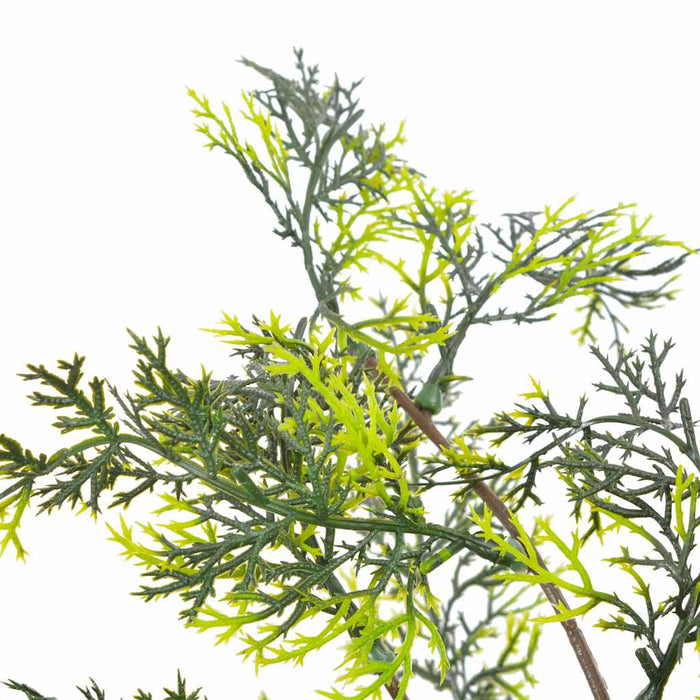 Plantă artificială chiparos cu ghiveci, verde, 90 cm WALTI