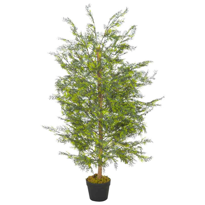 Plantă artificială chiparos cu ghiveci, verde, 120 cm WALTI