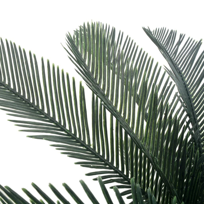 Plantă artificială palmier cycas cu ghiveci, verde, 125 cm - WALTI WALTI