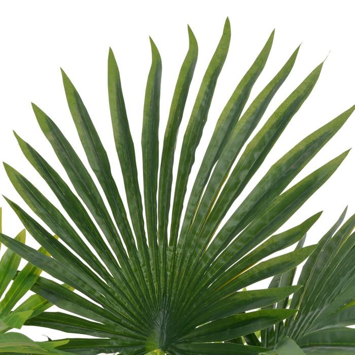 Plantă artificială palmier cu ghiveci, verde, 70 cm - WALTI WALTI