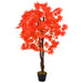 Plantă artificială arțar cu ghiveci, roșu, 120 cm - WALTI WALTI