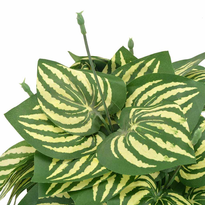 Plantă artificială frunze pepene verde, cu ghiveci, 45 cm WALTI