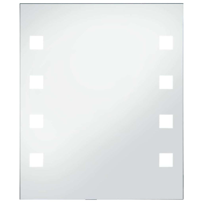 Oglindă cu LED de perete pentru baie, 50 x 60 cm WALTI