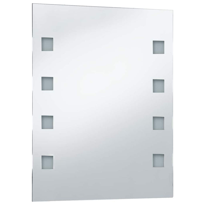 Oglindă cu LED de perete pentru baie, 50 x 60 cm WALTI
