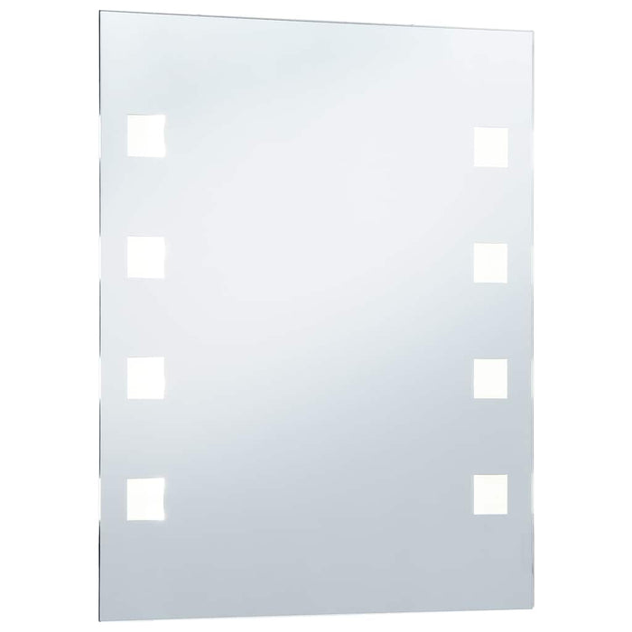 Oglindă cu LED de perete pentru baie, 50 x 60 cm WALTI