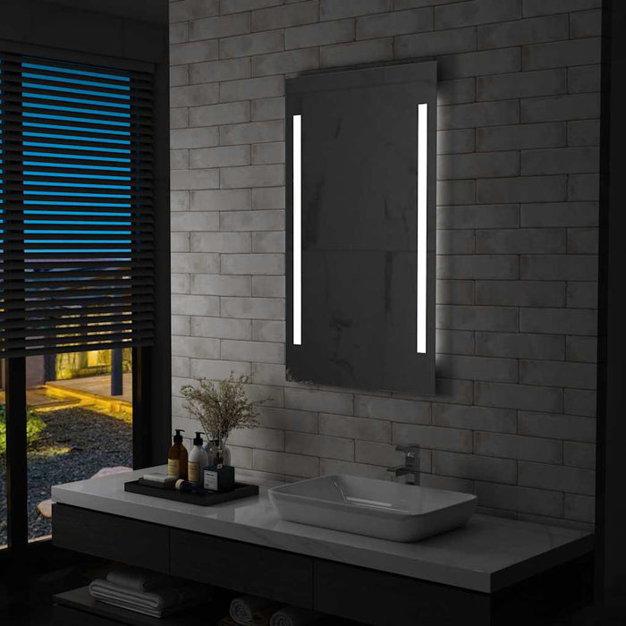 Oglindă cu LED de perete de baie, 60 x 100 cm WALTI