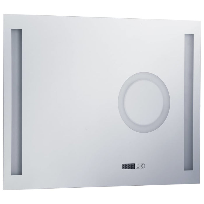 Oglindă cu LED de perete de baie, cu senzor tactil, 80 x 60 cm WALTI