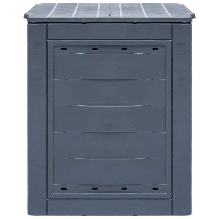 Compostor de grădină, gri, 60 x 60 x 73 cm, 260 L - WALTI WALTI