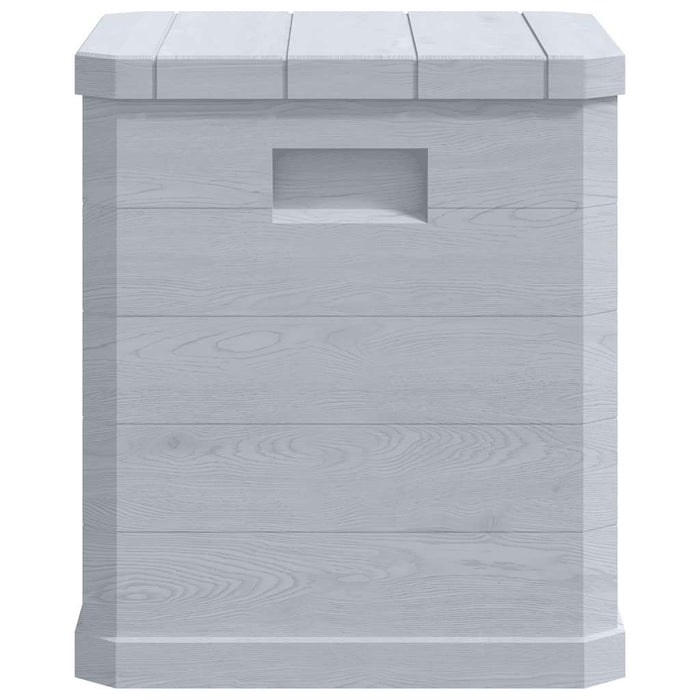 Ladă de depozitare pentru grădină, 90 L, gri deschis - WALTI WALTI