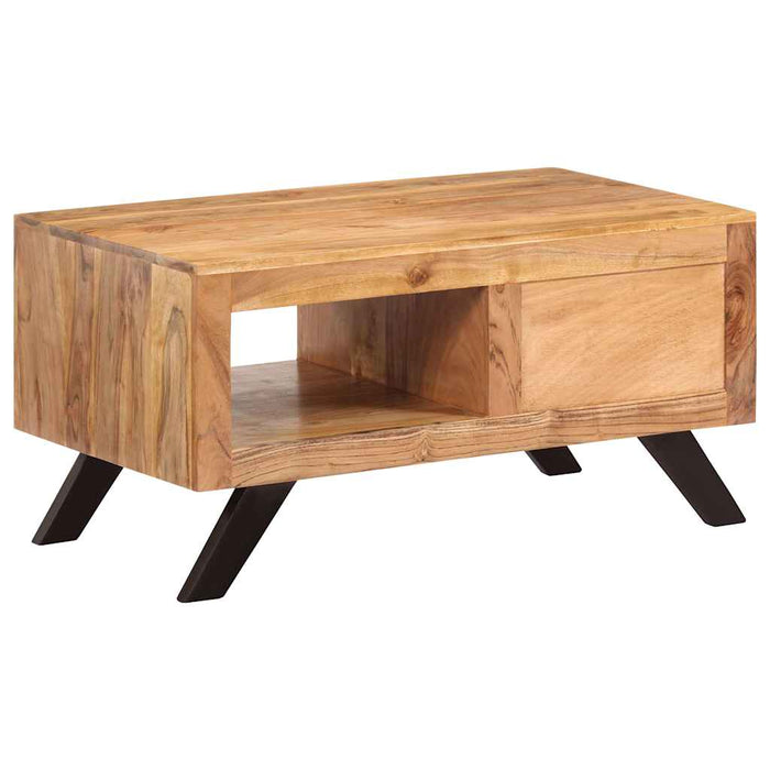 Măsuță de cafea, 90 x 50 x 45 cm, lemn masiv de acacia WALTI