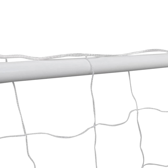 Porți de fotbal cu plasă, 2 buc, 240 x 90 x 150 cm, oțel - WALTI WALTI