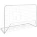 Porți de fotbal cu plase 2 buc. alb 182x61x122 cm oțel - WALTI WALTI