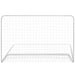Porți de fotbal cu plase 2 buc. alb 182x61x122 cm oțel - WALTI WALTI