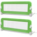 Balustradă de protecție pat copii, 2 buc., verde, 102x42 cm - WALTI WALTI