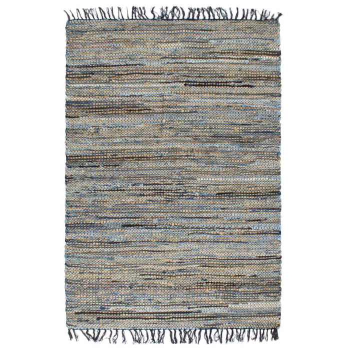 Covor Chindi țesut manual, iută denim, 120x170 cm, multicolor WALTI