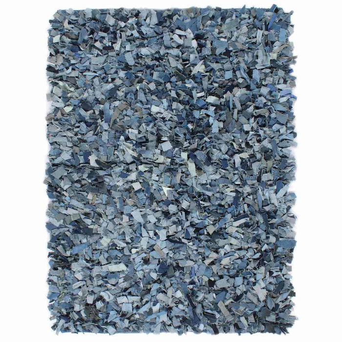Covor fire lungi, albastru, 120x170 cm, denim WALTI