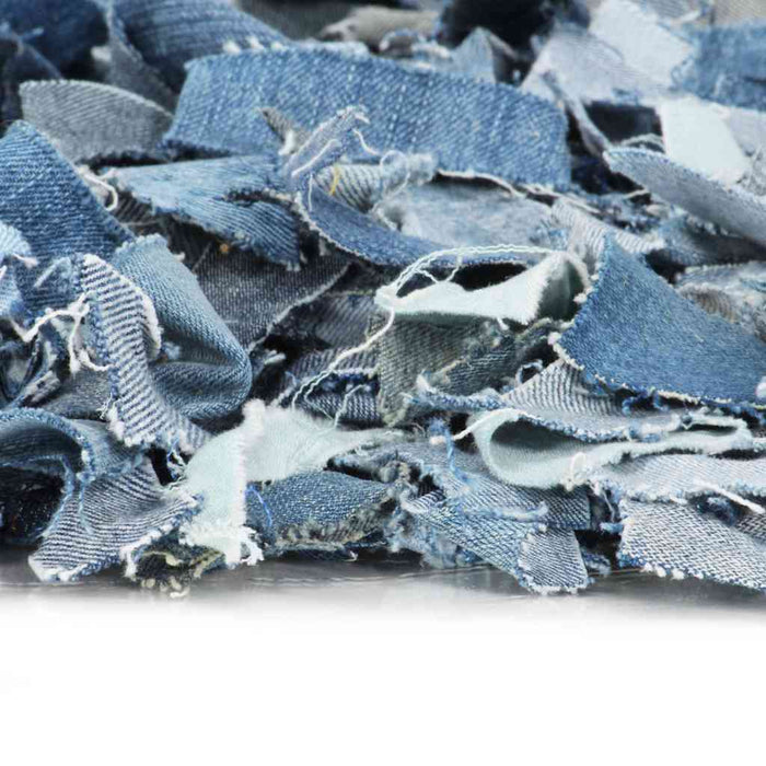 Covor fire lungi, denim, 190x280 cm, albastru WALTI