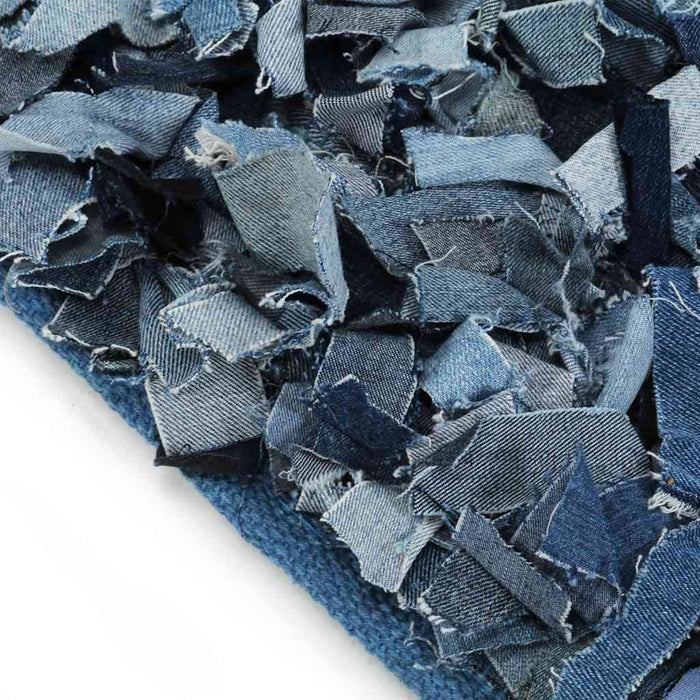 Covor fire lungi, denim, 190x280 cm, albastru WALTI
