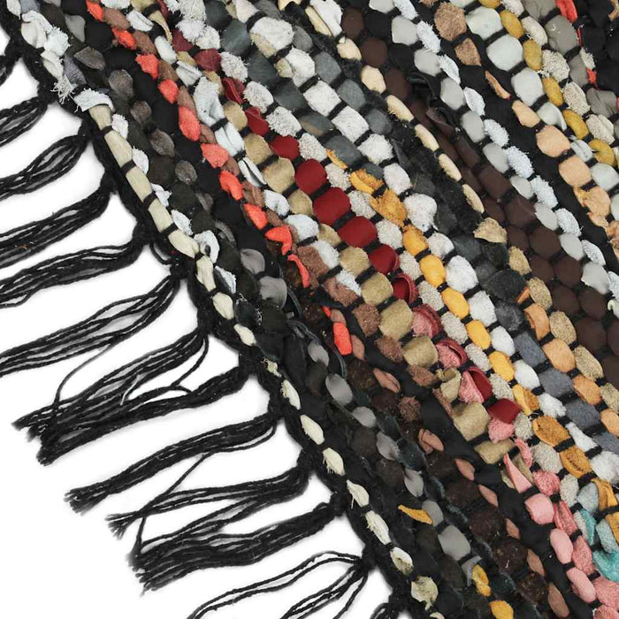Covor Chindi țesut manual, multicolor, 160 x 230 cm, piele WALTI