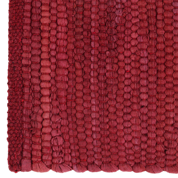 Naproane, 4 buc., chindi, grena, 30 x 45 cm, bumbac WALTI