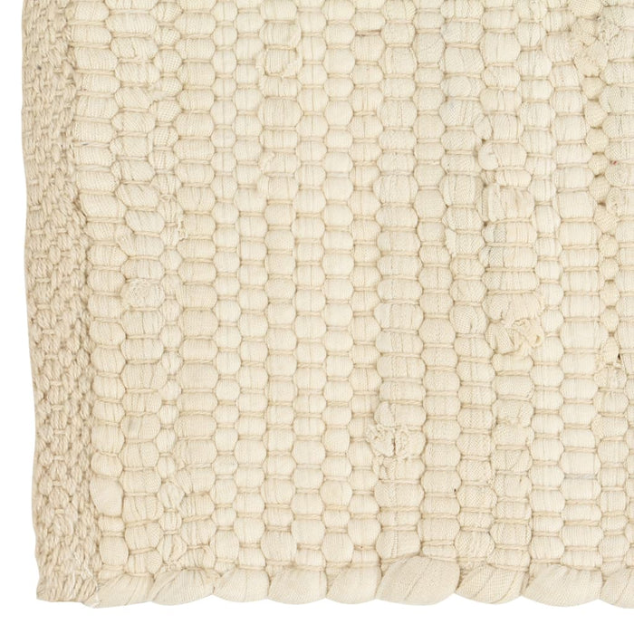 Naproane, 6 buc., chindi, crem, 30 x 45 cm, bumbac WALTI