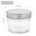 Borcane din sticlă pentru gem cu capac argintiu 24 buc. 110 ml - WALTI WALTI