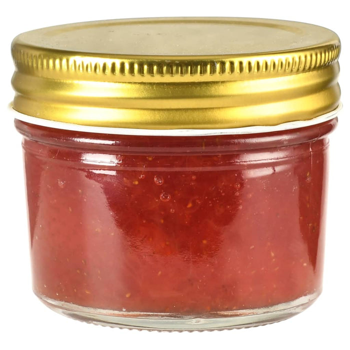 Borcane din sticlă pentru gem, capace aurii, 96 buc, 110 ml - WALTI WALTI
