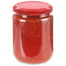 Borcane din sticlă pentru gem, capac roșu, 48 buc., 230 ml - WALTI WALTI